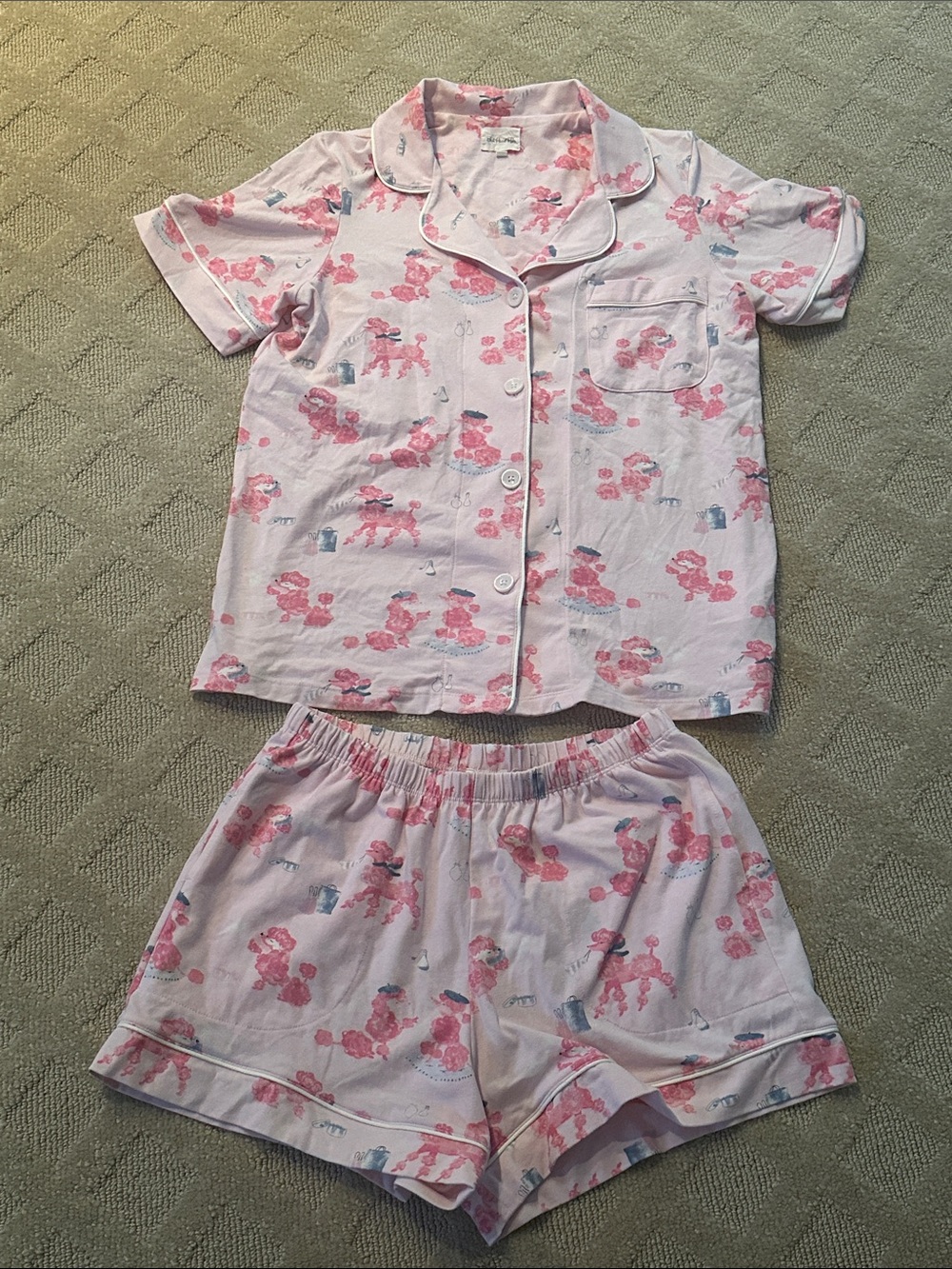 BedHead Pampered Poodles Pajama Set